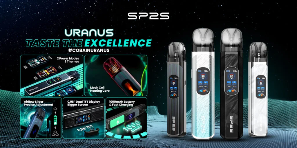 SP2S 天王星 注油主機 | 30W大功率 1000mAh電池 | 通用 OXVA 小蠻牛 ROMA 空彈 (图1)