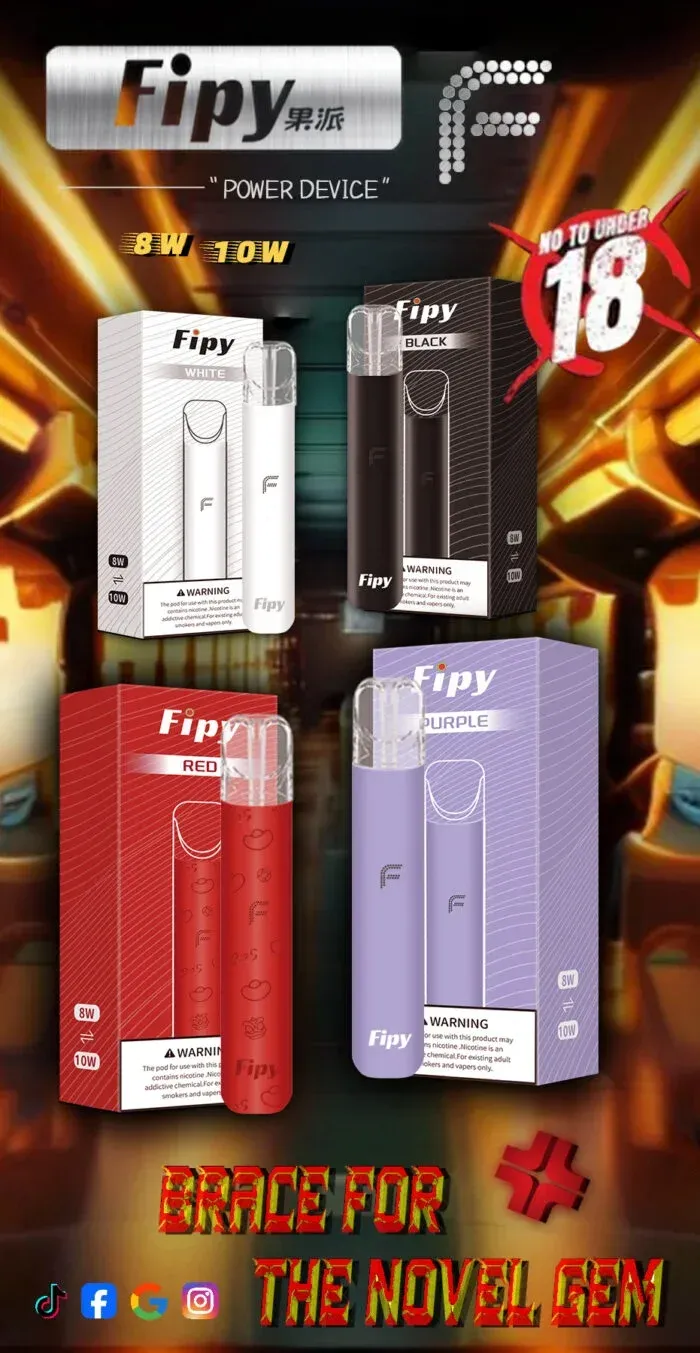 【新品上市】Fipy果派主機 | 通用fipy、LANA、SP2S等一代煙彈 | 台灣現貨、高性價比(图1)